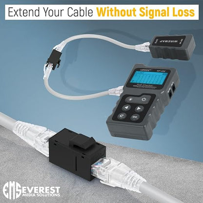Everest RJ45 CAT6 Keystone Coupler - Image 4