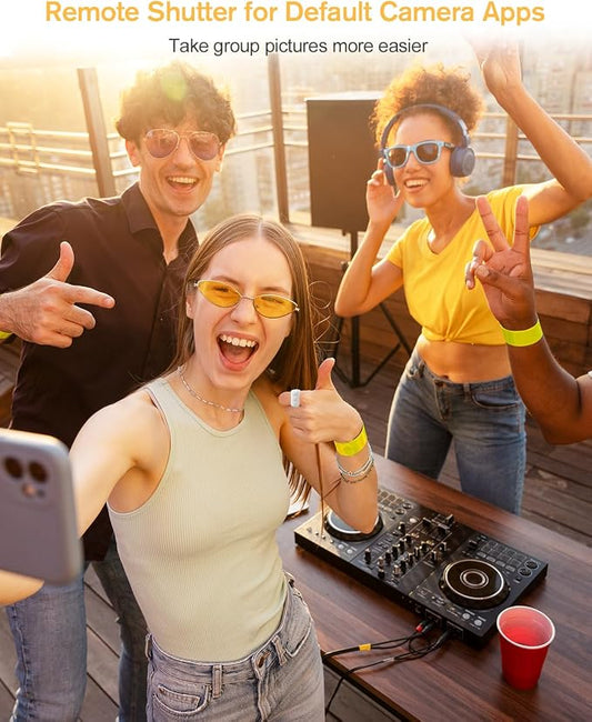 ADZERD Remote Control for TikTok, Page Turner for iPhone/iPad, Scrolling Ring - Image 2