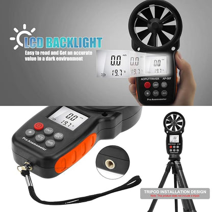 Anemometer Handheld Wind Speed Meter - Image 5