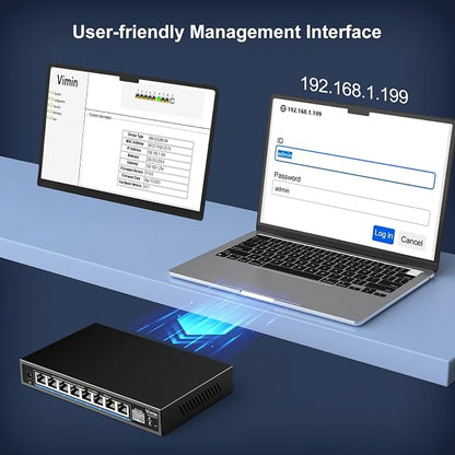 8 Port 2.5G Web Managed Ethernet Switch - Image 8