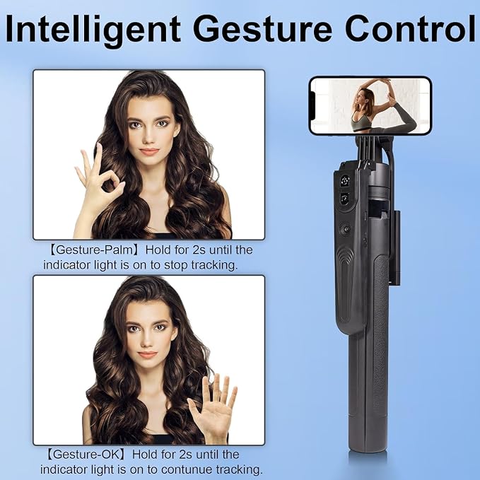 Extendable Auto Face Tracking Phone Tripod Stand, Compatible - Image 4