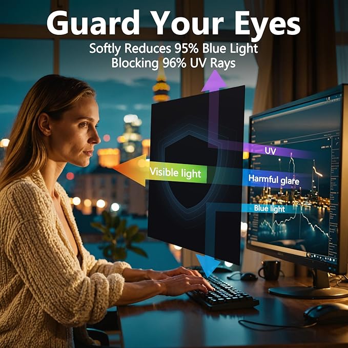 Magnetic Computer Privacy Screen Filter 24 Inch - Image 2