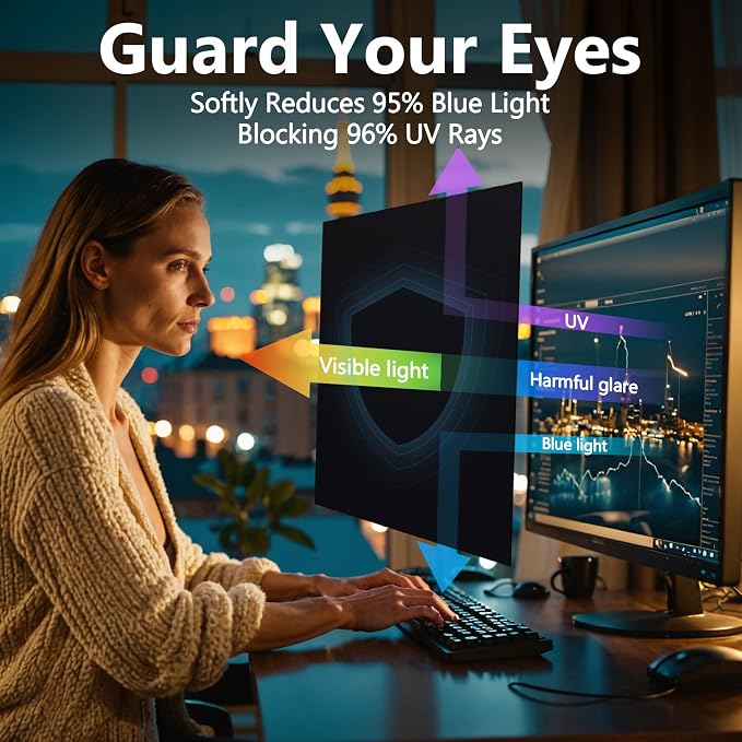 Magnetic Computer Privacy Screen Filter 27 Inch - Image 3
