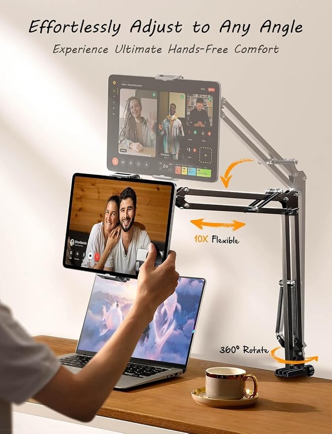 LISEN Tablet Stand Phone Holder iPad Holder - Image 4