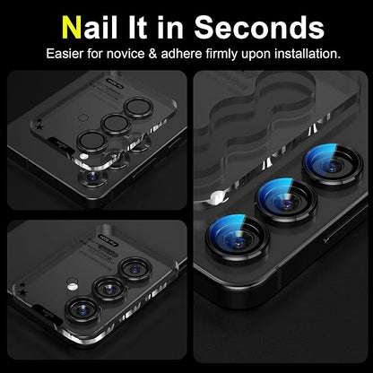 YWXTW Camera Lens Protector for Samsung Galaxy S25+ Plus Accessories 9H - Image 5