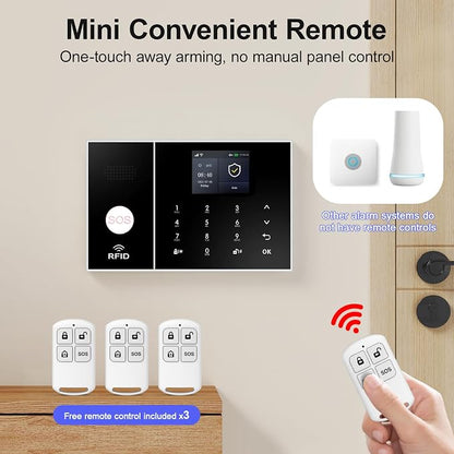 Wireless Alarm System for Home Security, WiFi+GSM/4G - Image 7