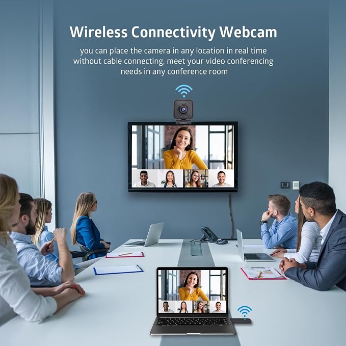 TOALLIN 1080P HD Wireless Webcam - Image 2