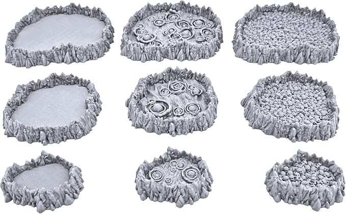Burbling Pits Printable Scenery, 3D Printed Tabletop RPG Scenery and Wargame - Image 6