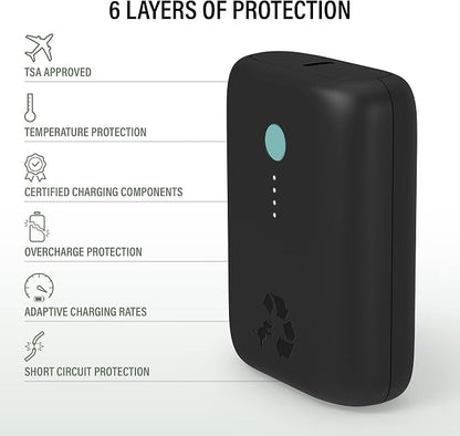 Nimble Champ Lite Portable Charger, 5200mAh Fast Charging Power Bank 15W USB C - Image 6