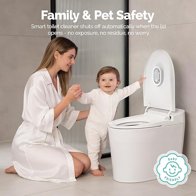 Smart Toilet UV-C Sanitizing &Odor-Control System – Motion-Activated, - Image 4