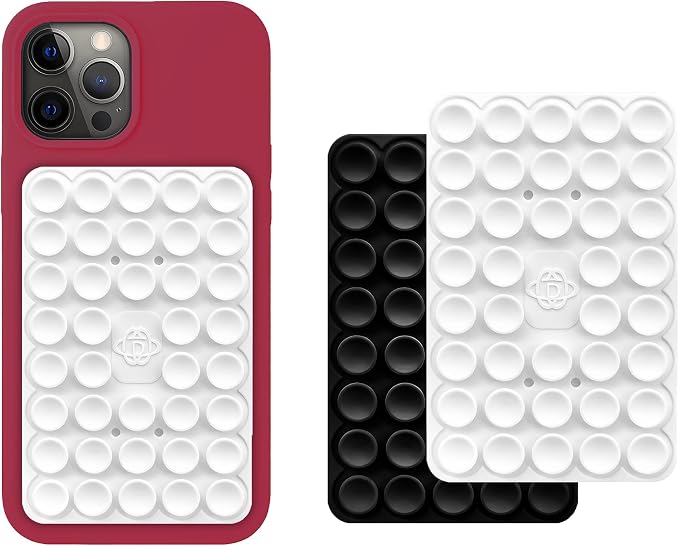 Silicone Double-Sided Suction Phone Grip Detachable Mount by DreamsLink