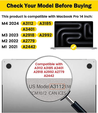 F FORITO 360° Privacy Screen Protector Compatible - Image 7