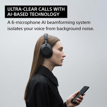 Sony WH-1000XM6 The Best Wireless Noise Canceling Headphones, HD NC Processor - Image 5
