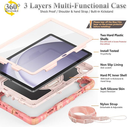 SEYMAC stock Case for Samsung Galaxy Tab A9+ Plus 11'', Full-Body Drop - Image 7