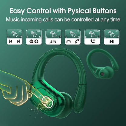 Wireless Earbuds 75hrs Bluetooth 5.4 Headphone Sport, 2025 Bluetooth Earbuds - Image 7