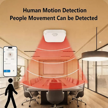 Zigbee Wireless Human Presence Sensor, Smart mmWave Radar & PIR Motion Sensor - Image 6