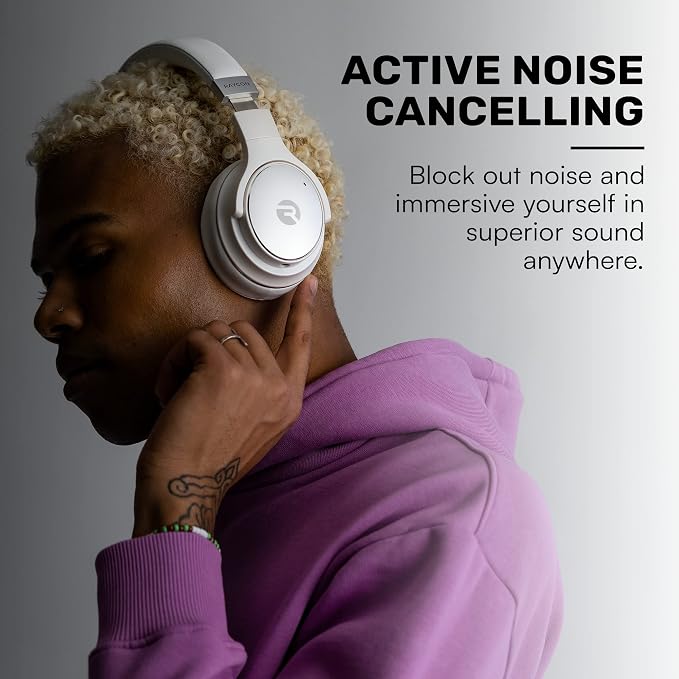 Raycon The Everyday Wireless Bluetooth Over Ear Headphones, - Image 4