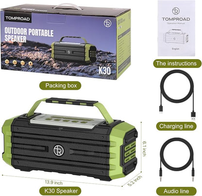 Portable Bluetooth Speaker 120W Peak 80W Wireless Speakers, TWS Pairing - Image 7