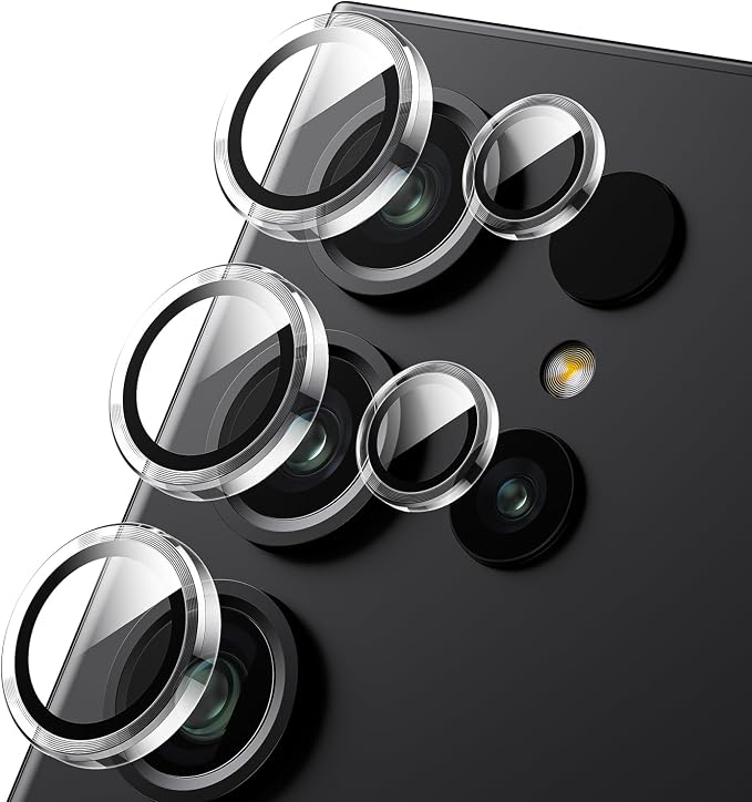 WSKEN for Samsung Galaxy S24 Ultra Camera Lens Protector, Ultra Thin Scratch by SmartProtectionGreenerFuture
