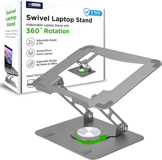 Uncaged Ergonomics Swivel Laptop Stand by UncagedErgonomics