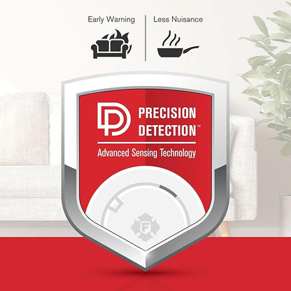 First Alert BRK Smoke Alarm, Interconnect Hardwire Detector - Image 5