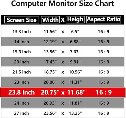Computer Privacy Screen Protector 23.8 Inch - Image 3