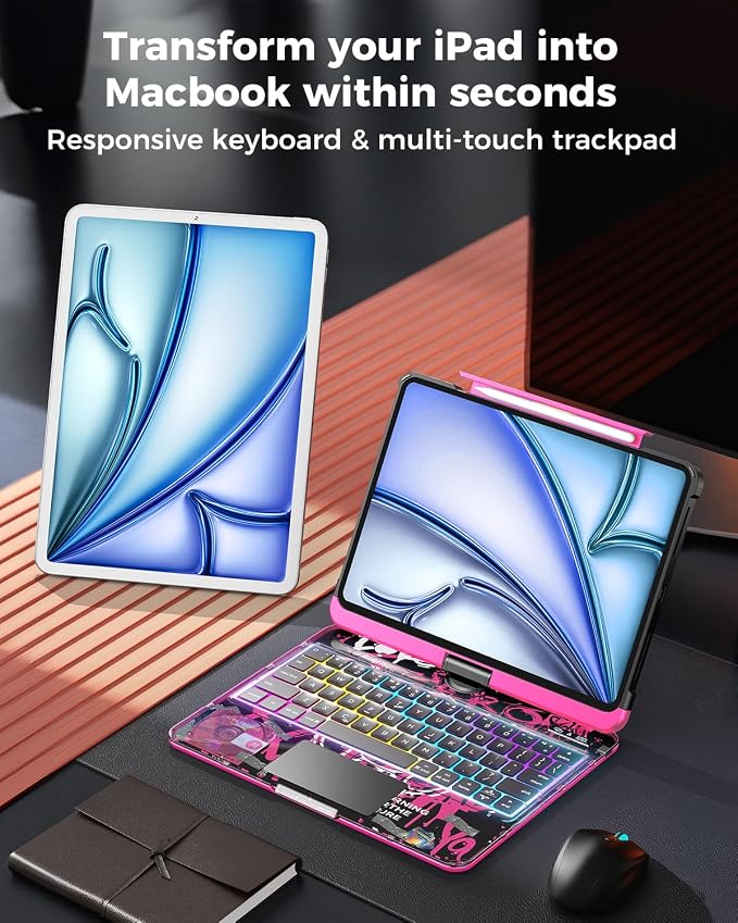 SIEBITU Clear Wireless Keyboard Case - Image 6