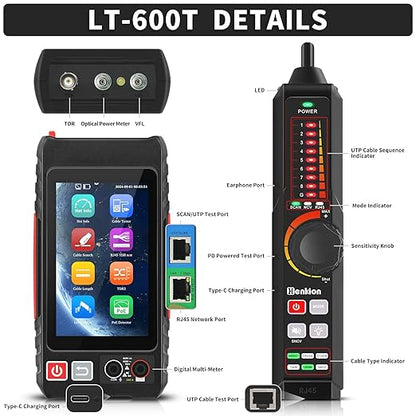 Multifunction RJ45 Network Caber Tester, Full Features UTP Cable Tester Cable - Image 2