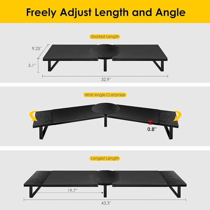 Dual-Monitor Stand for Desk - Image 3