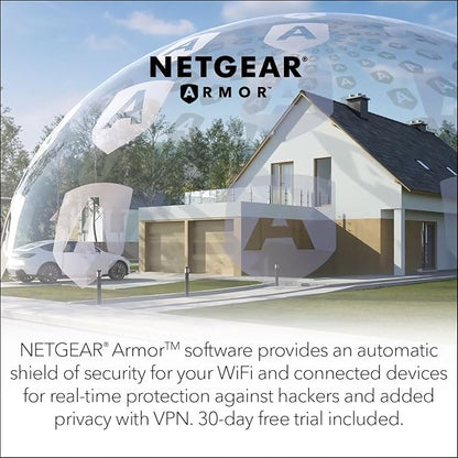 NETGEAR Orbi Whole Home Tri-Band WiFi 6 Mesh Network System – Router - Image 8