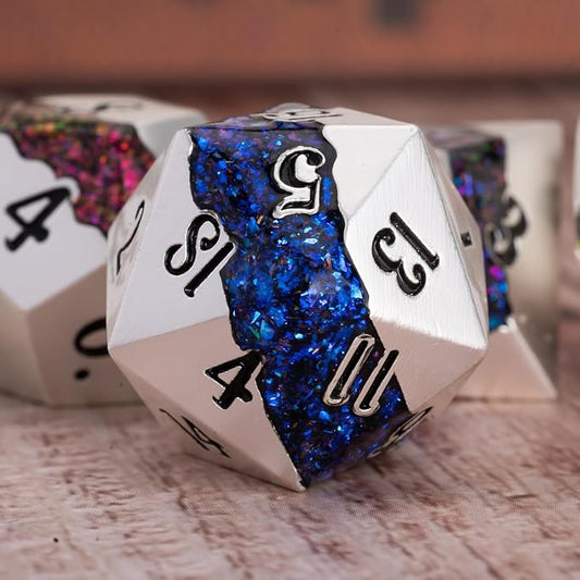 Polyhedral Metal Dice Set - Image 2