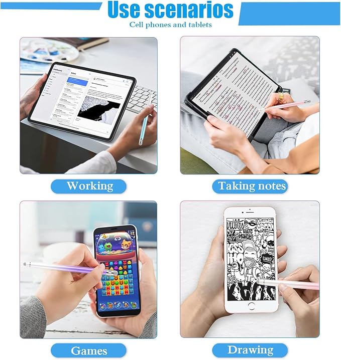 3PCS Stylus Pens for Touch Screens, Stylus Pen for iPhone/iPad/Tablet - Image 7