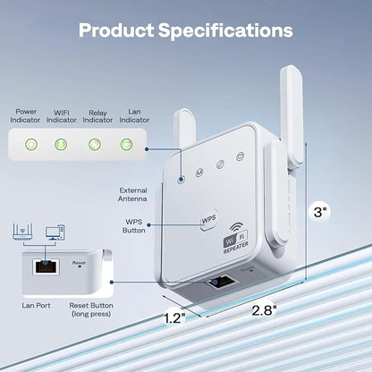 1200Mbps WiFi Extender Signal Booster - Image 5