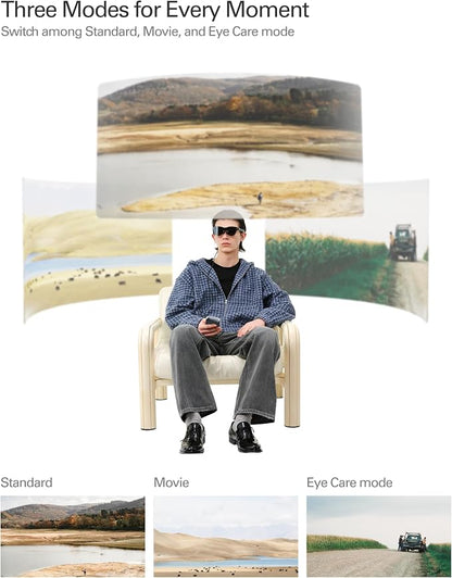 RayNeo Air 4 Pro AR/XR Glasses, HDR10 201" Virtual Display, 120Hz 3D Movie & - Image 8