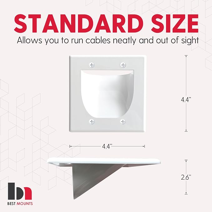 1 Pack Wall Plate with Bracket - Image 3