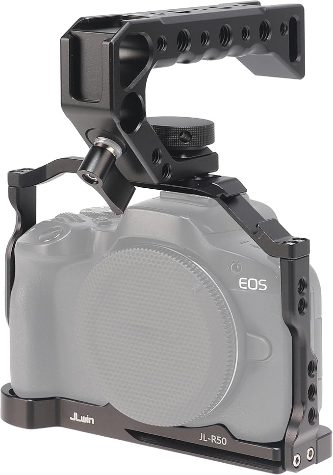 Hersmay R50 Cage with Top Handle, Aluminium Alloy Camera Cage by Hersmay