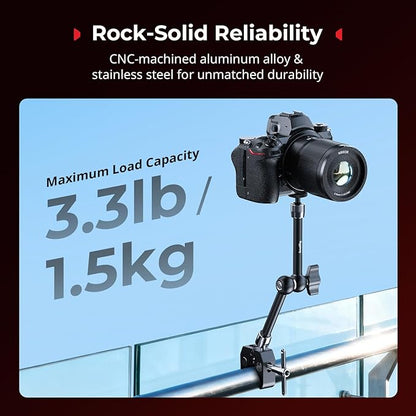 SmallRig Magic Arm Clamp w/ 1/4" Screw, Phone Mount - Image 5