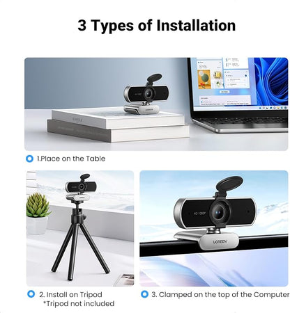 UGREEN Full HD 1080P Webcam - Image 6
