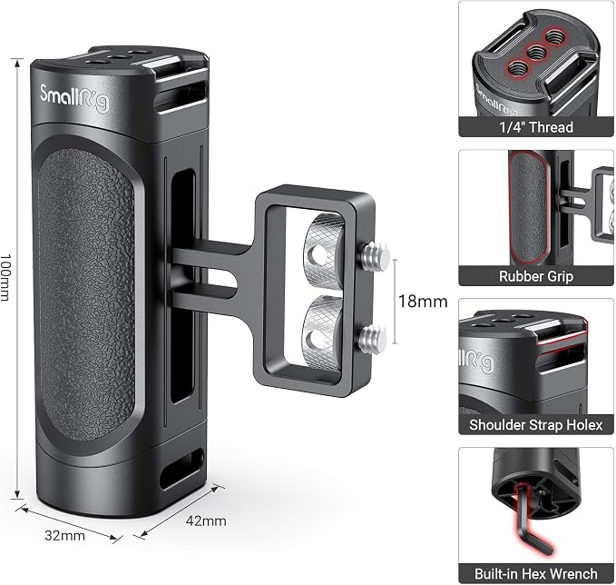 SMALLRIG Mini Side Handle Handgrip - Image 6