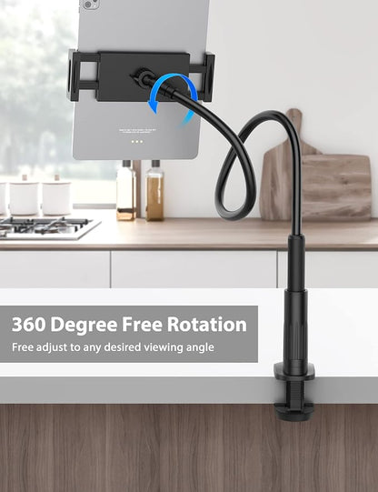 Tablet Stand Holder for Bed, Gooseneck Mount - Image 3