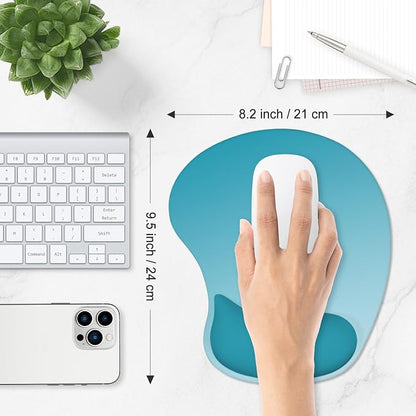 ITNRSIIET Ergonomic Mouse Pad, Cushioned Gel Wrist Rest, Non-Slip Base - Image 6
