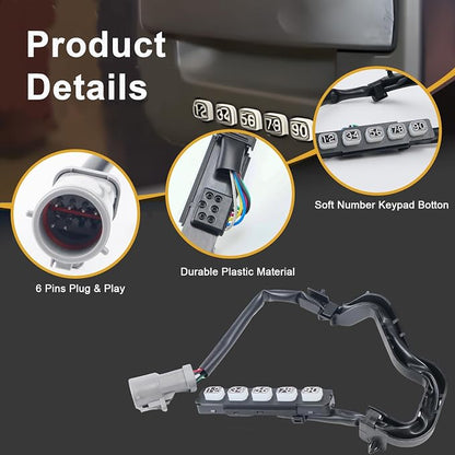 4L3Z-14A626-AAA Keyless Entry Wired Keypad Door Lock Actuator Compatible - Image 4