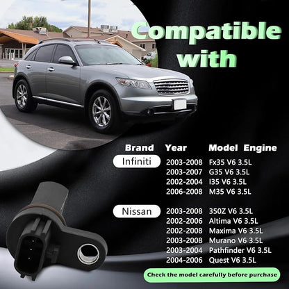 Engine Crank Crankshaft Position Sensor V6 3.5L Compatible - Image 3