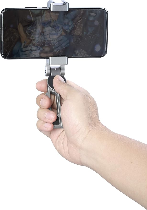 LEOFOTO PS-2 Phone Holder, Cell Phone Stand, Adjustable Angle, Compact and - Image 4