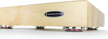 IsoAcoustics Delos Turntable Isolation Butcher Block Series: 1815M2 Maple - Image 5