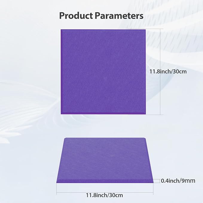 12 Pack Acoustic Panels Self Adhesive Sound Proof Foam, High Density Sound - Image 6