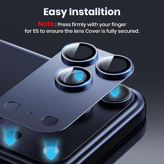 Hoerrye for iPhone 17 Pro Max Camera Lens Protector - Image 7
