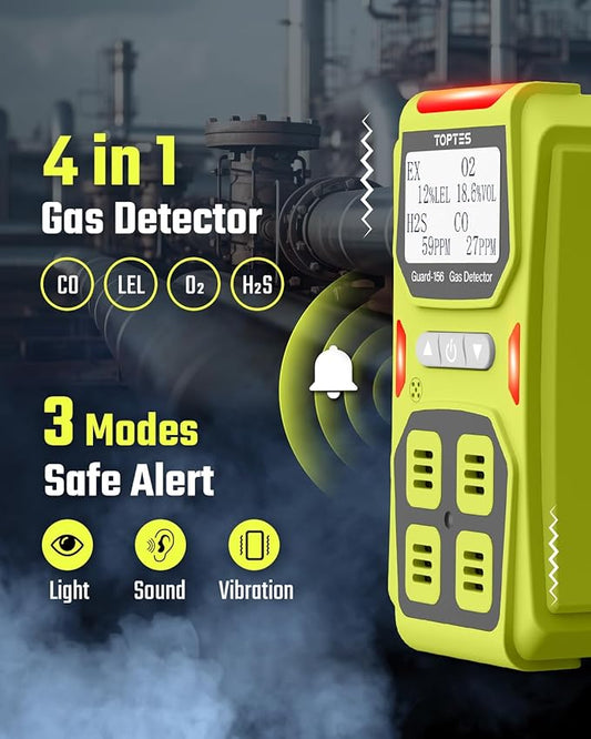 Guard-156 4 Gas Monitor Multi Gas Detector - Image 2