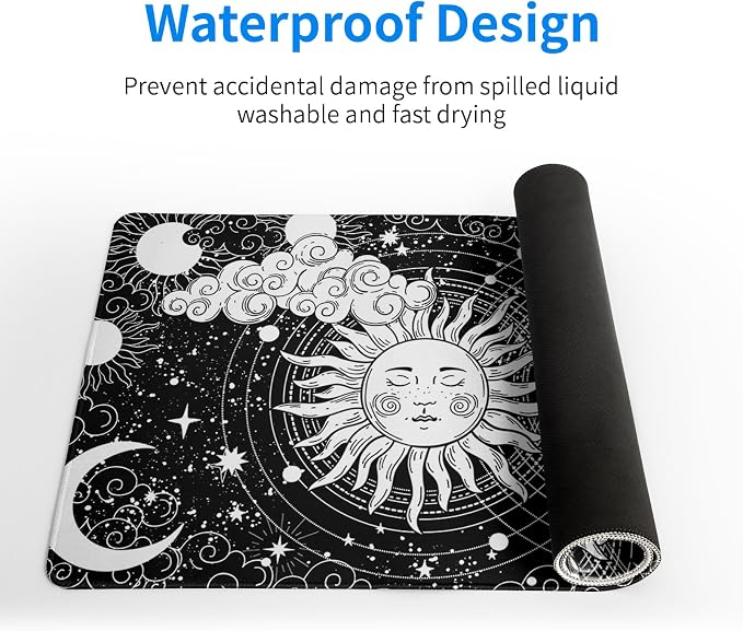 Magic Astrology Extended Big Mouse Pad Large, Gaming Mouse Pad Desk Pad - Image 4