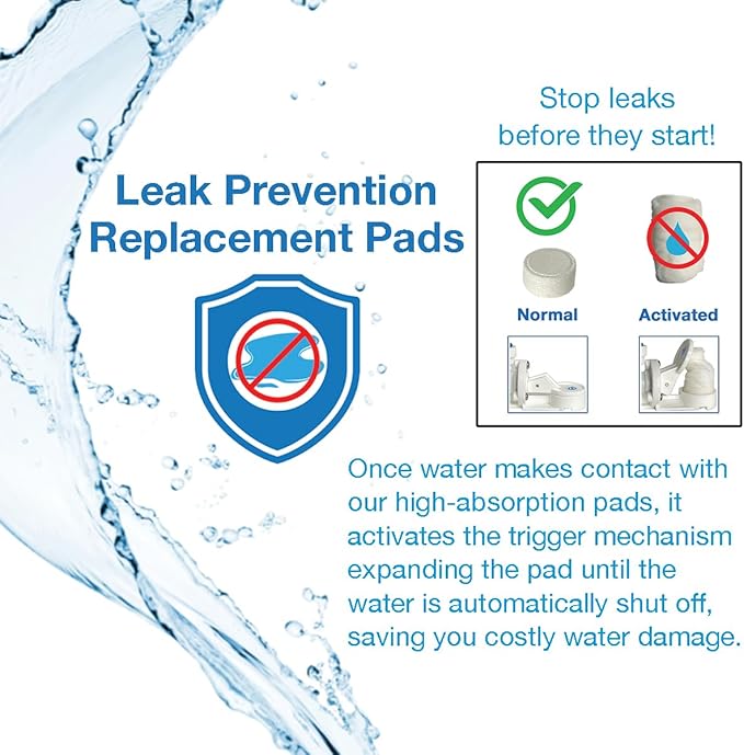 20mm 25-Pack Leak Stop Valve Replacement Pads, US Company! Support American - Image 2